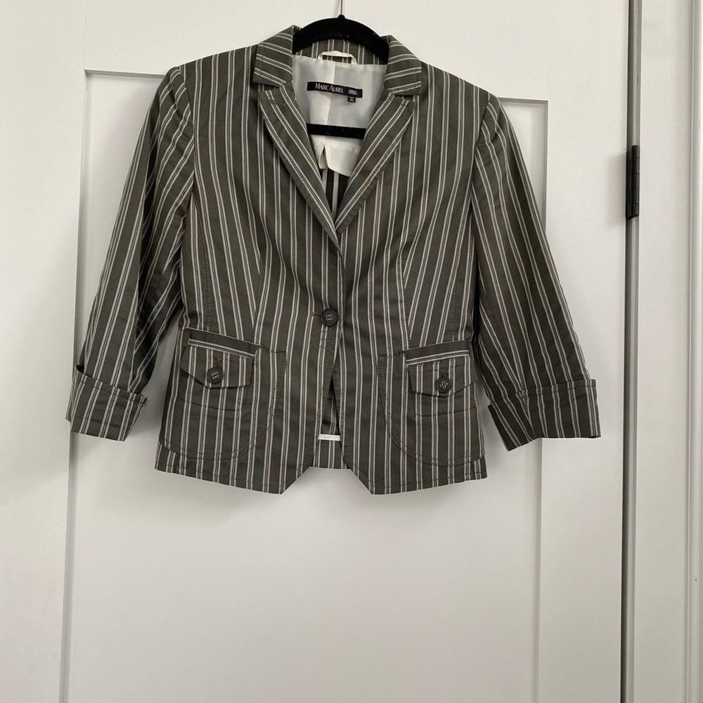 Marc Aurel Jacket- casual wear with white jeans